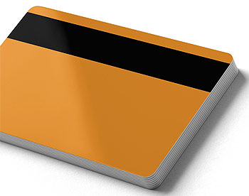 Blank color PVC Card 0.76MM 0.5MM with black magnetic stripe