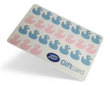 Preprinted card