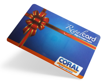 Preprinted card