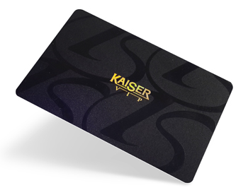Preprinted card
