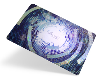 Preprinted card