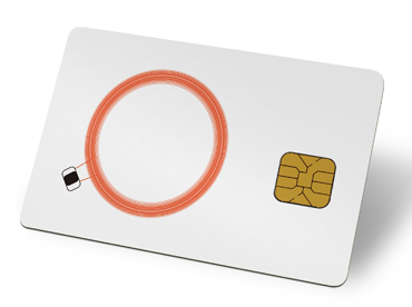 LF+Contact chip Hybrid chips Composite chips 125KHz+Smart chip card
