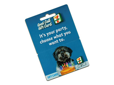 Break-away Card